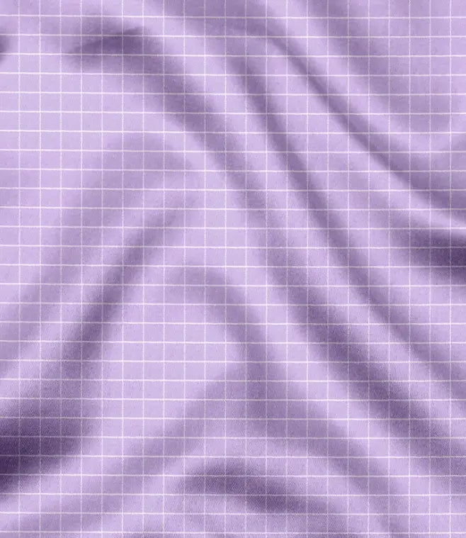 Royal Lilac Contrast Collar Shirt KORE MYK